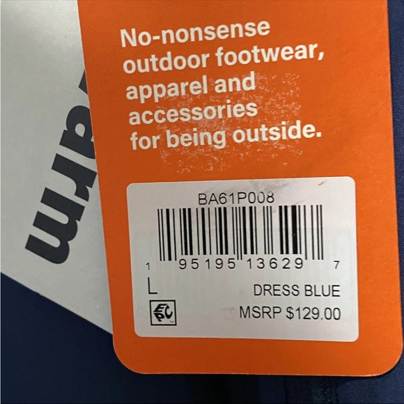 BASS OUTDOOR Glacier Hooded Hiking Puff Filled Jacket Large - Picture 8 of 11